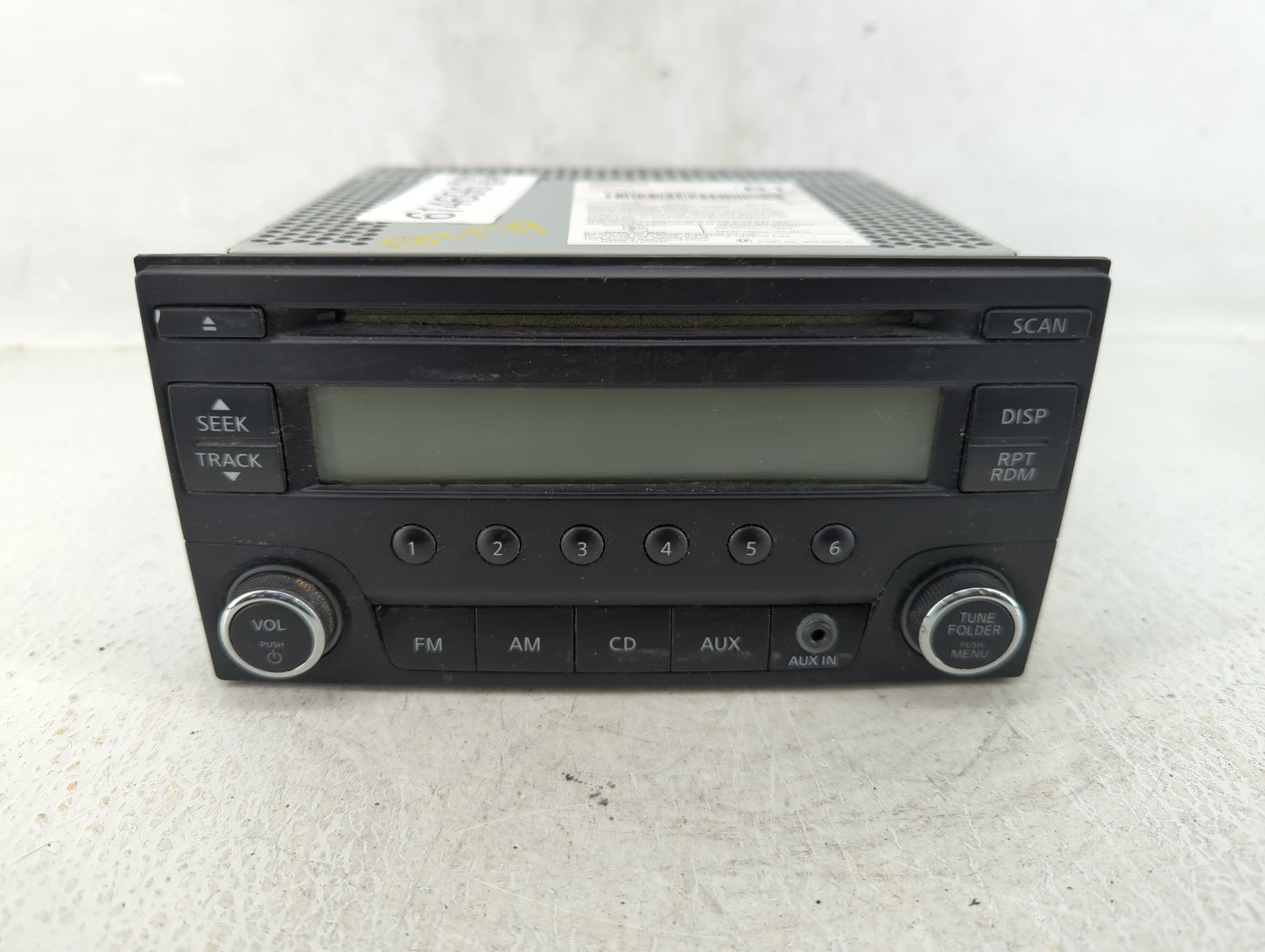 2013-2017 Nissan Quest Am Fm Cd Player Radio Receiver - Oemusedautoparts1.com