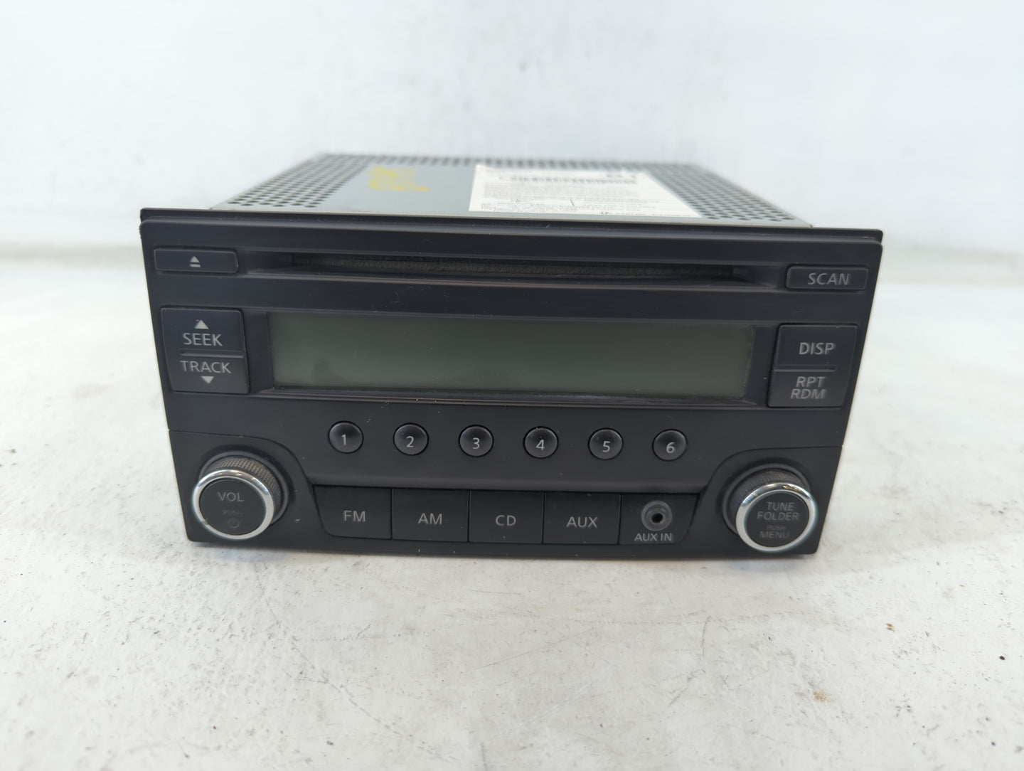 2011-2017 Nissan Quest Radio AM FM Cd Player Receiver Replacement P/N:3484O 28185 3WS0A Fits OEM Used Auto Parts - Oemusedau