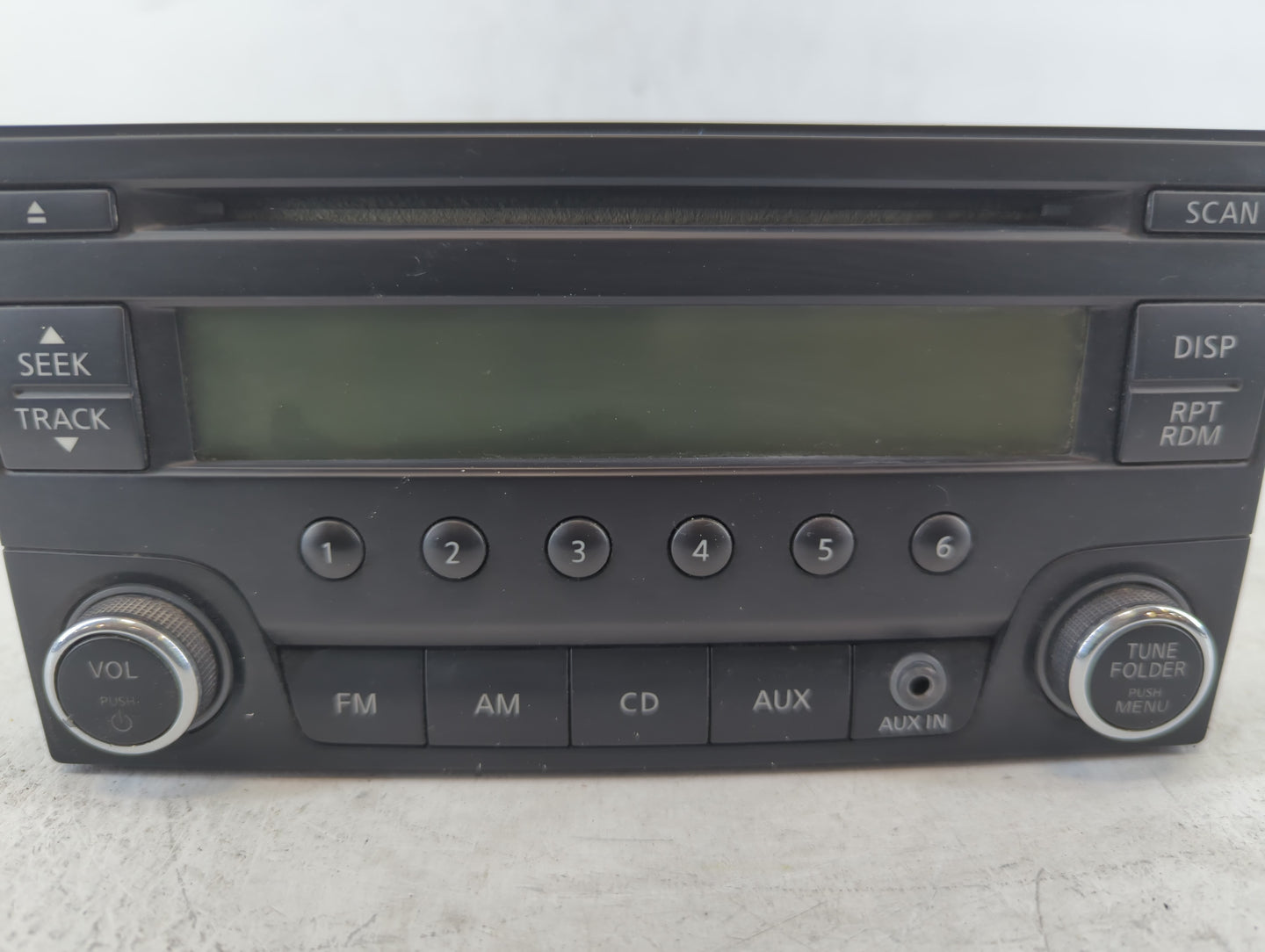 2011-2017 Nissan Quest Radio AM FM Cd Player Receiver Replacement P/N:3484O 28185 3WS0A Fits OEM Used Auto Parts - Oemusedau