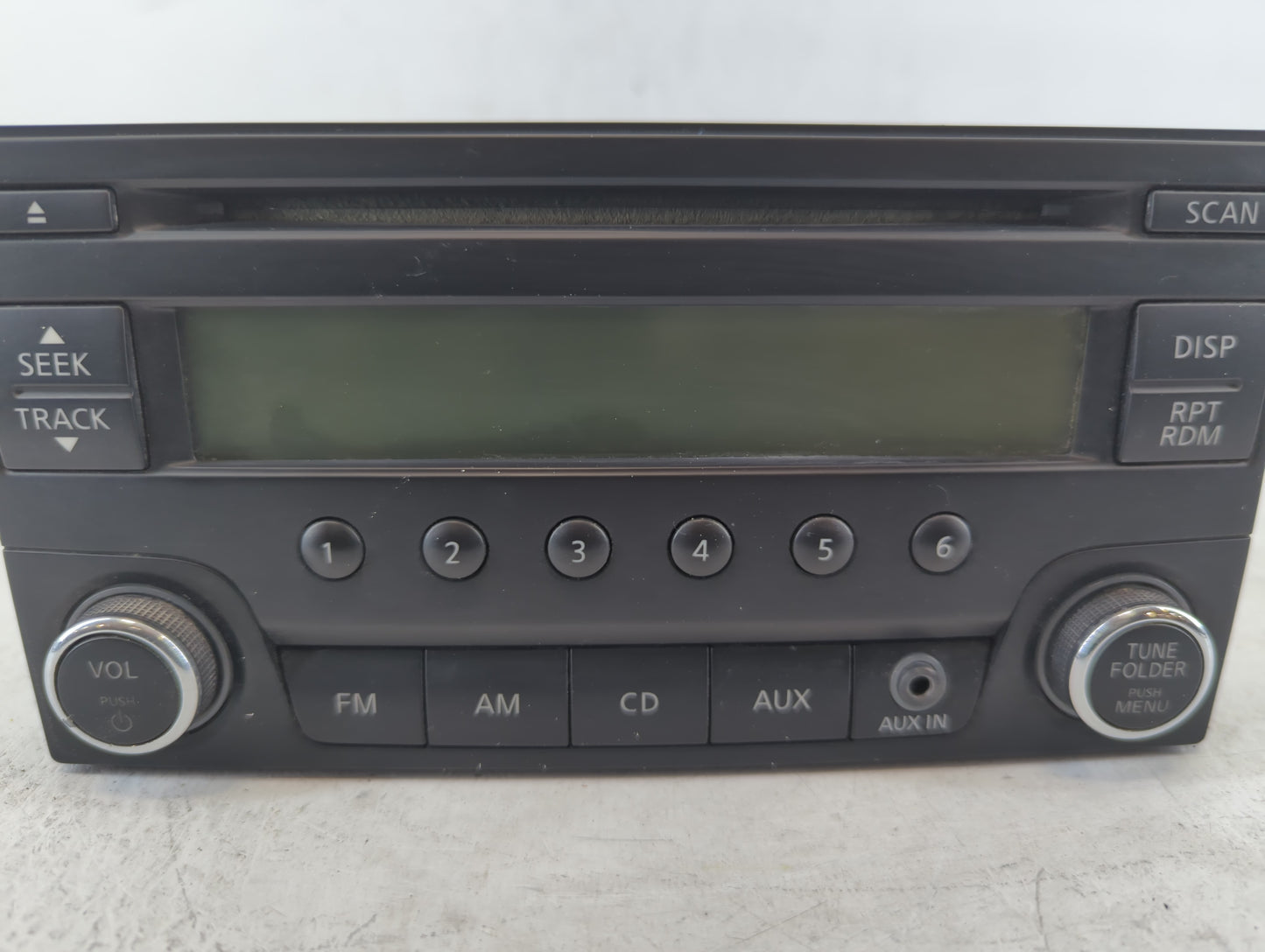 2011-2017 Nissan Quest Radio AM FM Cd Player Receiver Replacement P/N:3484O 28185 3WS0A Fits OEM Used Auto Parts - Oemusedau