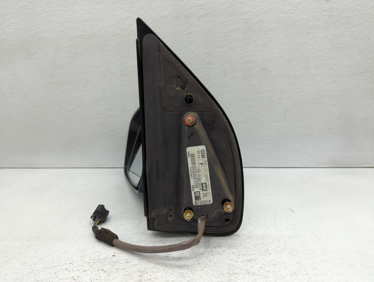 Nissan Ram 1500 Driver Left Side View Manual Door Mirror Black - Oemusedautoparts1.com