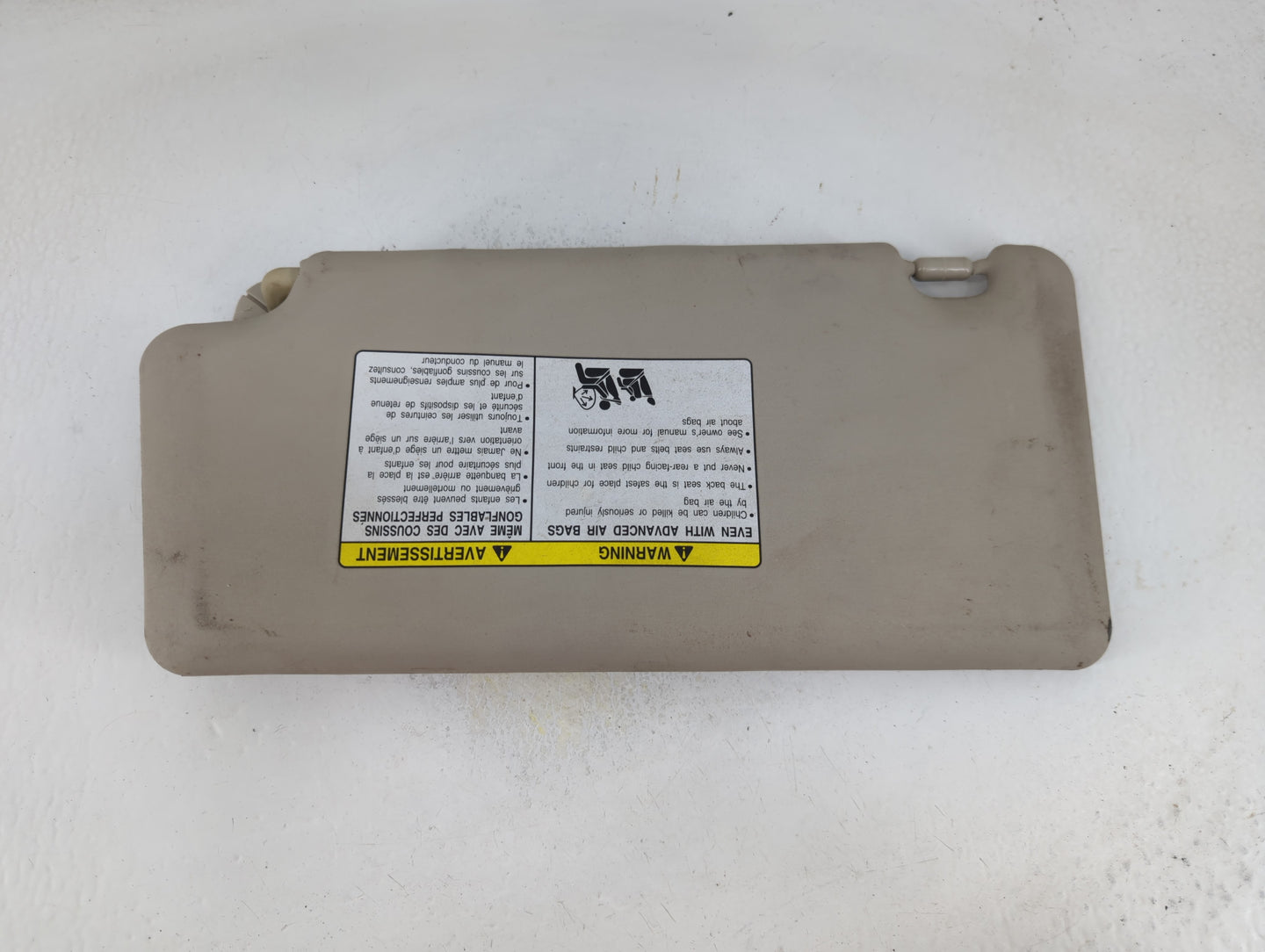 2008-2015 Nissan Rogue Sun Visor Shade Replacement Passenger Right Mirror Fits Fits 2008 2009 2010 2011 2012 2013 2014 2015 