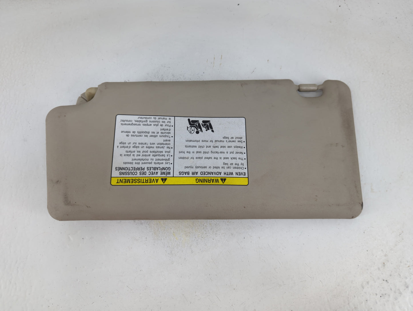 2008-2015 Nissan Rogue Sun Visor Shade Replacement Passenger Right Mirror Fits Fits 2008 2009 2010 2011 2012 2013 2014 2015 