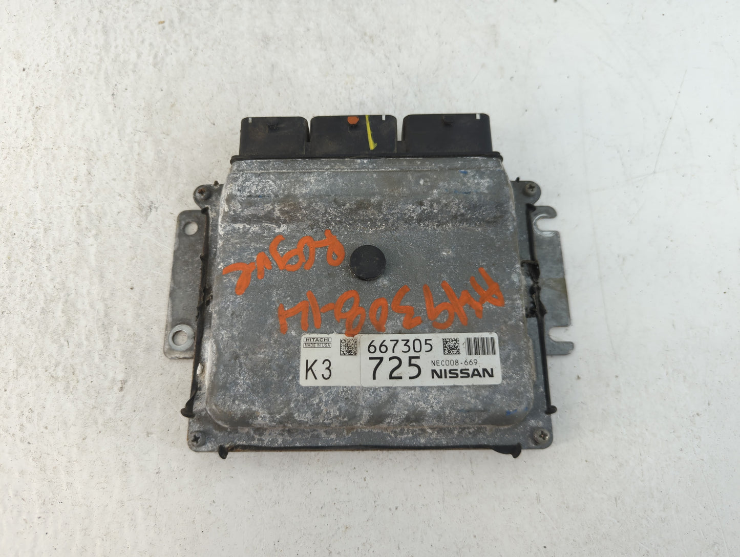2014-2017 Nissan Rogue PCM Engine Control Computer ECU ECM PCU OEM P/N:NEC018-669 Fits Fits 2014 2015 2016 2017 OEM Used Aut