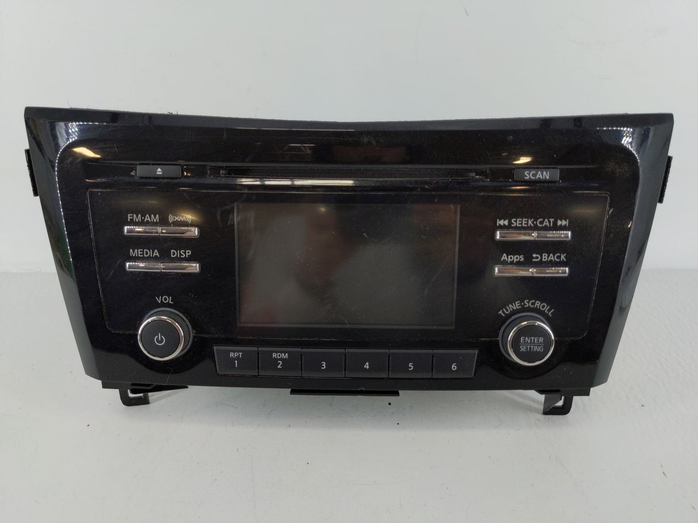 2014-2016 Nissan Rogue Radio AM FM Cd Player Receiver Replacement P/N:28185 4BA0A Fits Fits 2014 2015 2016 OEM Used Auto Par