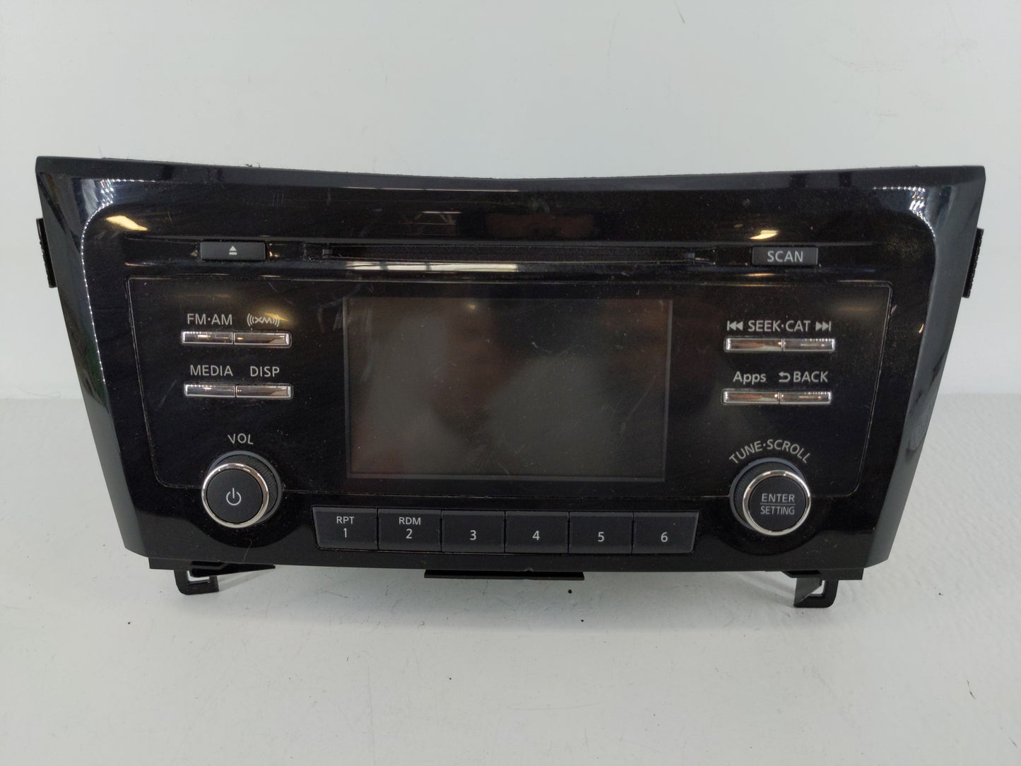 2014-2016 Nissan Rogue Radio AM FM Cd Player Receiver Replacement P/N:28185 4BA0A Fits Fits 2014 2015 2016 OEM Used Auto Par