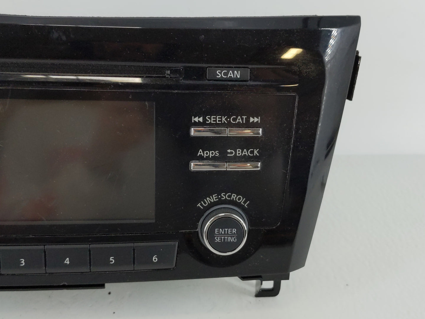 2014-2016 Nissan Rogue Radio AM FM Cd Player Receiver Replacement P/N:28185 4BA0A Fits Fits 2014 2015 2016 OEM Used Auto Par