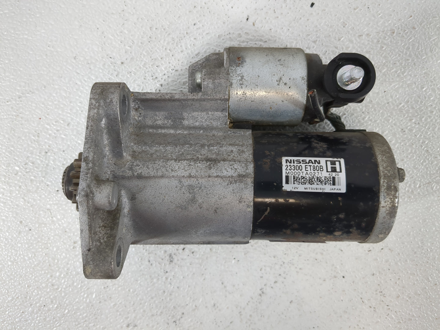 2008-2015 Nissan Rogue Car Starter Motor Solenoid OEM P/N:23300 ET80B Fits Fits 2008 2009 2010 2011 2012 2013 2014 2015 OEM 