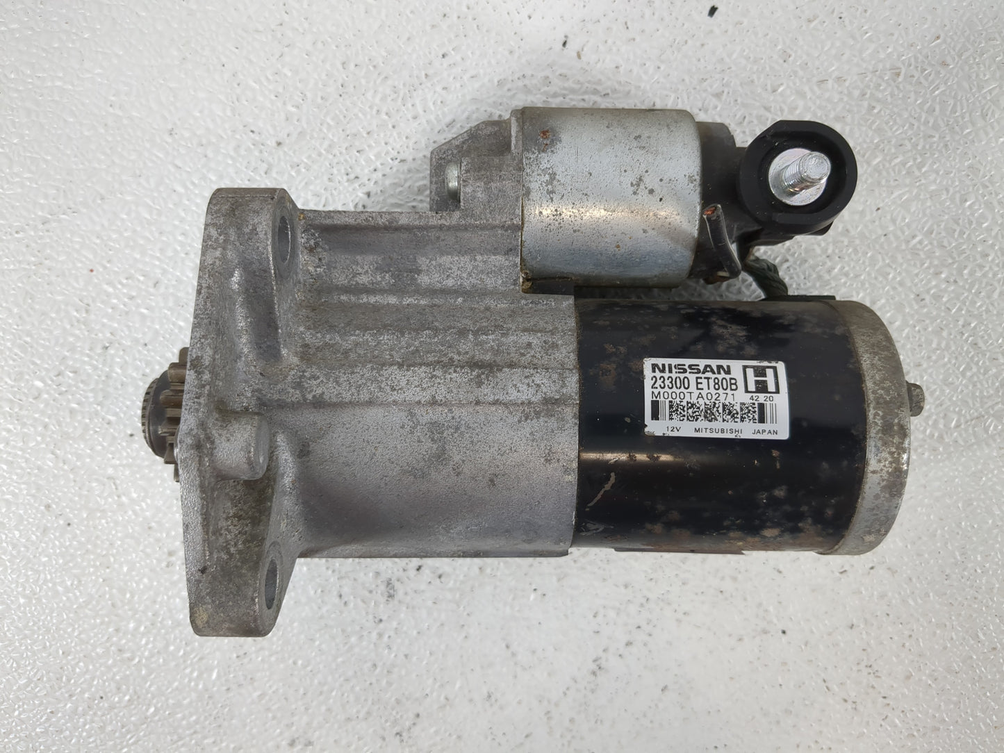 2008-2015 Nissan Rogue Car Starter Motor Solenoid OEM P/N:23300 ET80B Fits Fits 2008 2009 2010 2011 2012 2013 2014 2015 OEM 