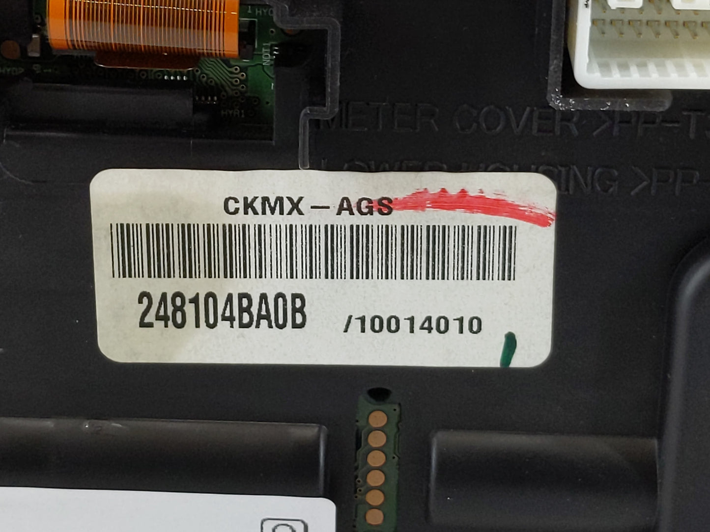 2014 Nissan Rogue Instrument Cluster Speedometer Gauges P/N:248104BA0B Fits OEM Used Auto Parts - Oemusedautoparts1.com