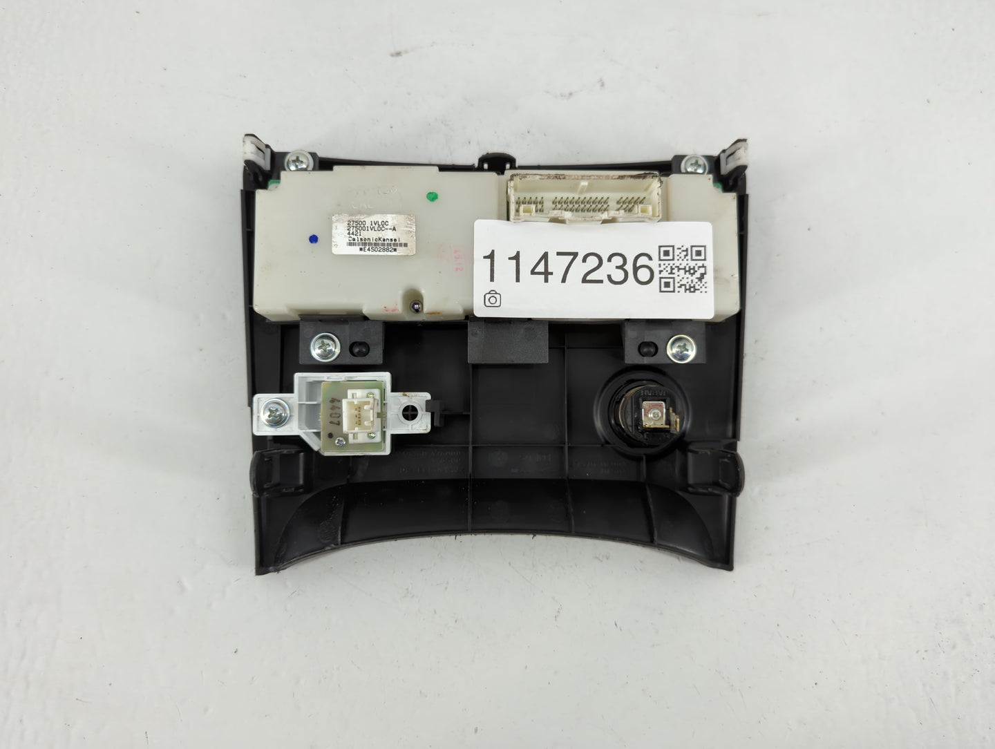 2011-2015 Nissan Rogue Climate Control Module Temperature AC/Heater Replacement P/N:27500 1VL0C Fits Fits 2011 2012 2013 201