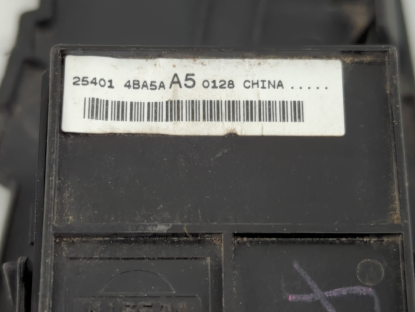 2011-2015 Nissan Rogue Master Power Window Switch Replacement Driver Side Left P/N:25401 4BA5A Fits Fits 2011 2012 2013 2014