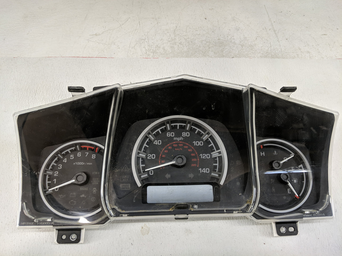 2014 Nissan Rogue Instrument Cluster Speedometer Gauges P/N:04-125 VP5HGF-10A855-AF Fits OEM Used Auto Parts - Oemusedautopa