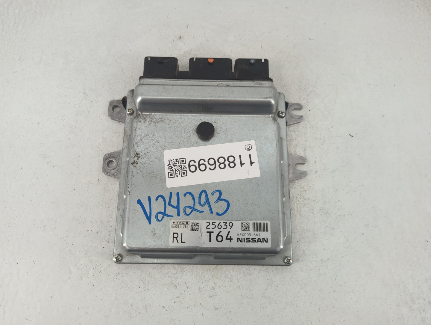 2014 Nissan Rogue PCM Engine Control Computer ECU ECM PCU OEM P/N:25639T64 Fits OEM Used Auto Parts - Oemusedautoparts1.com