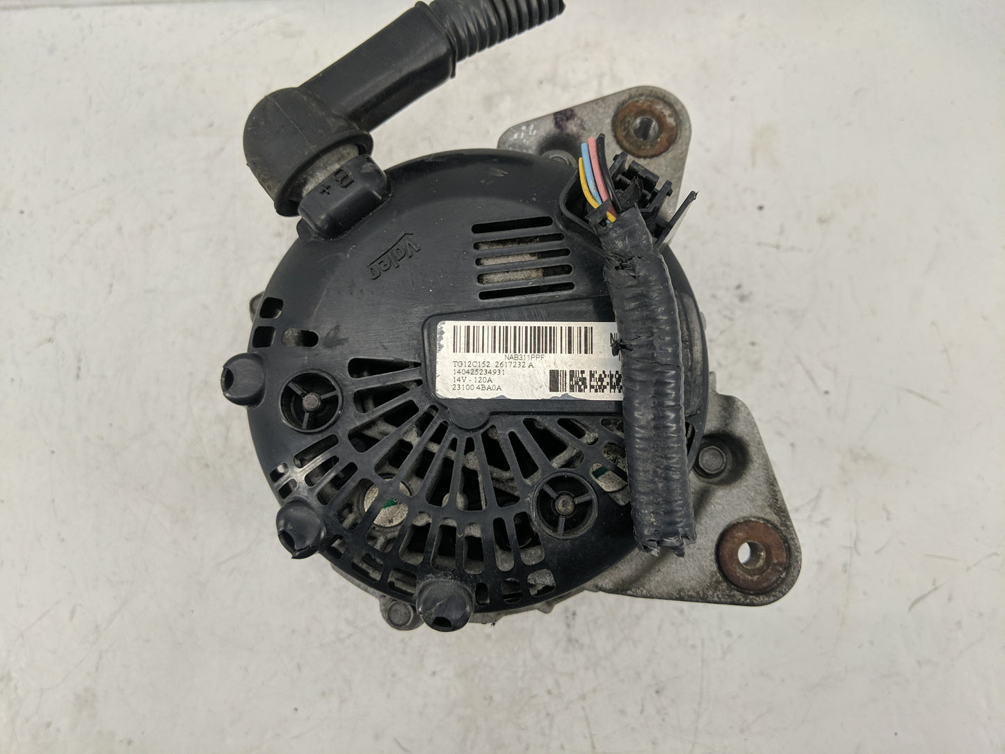 2014-2020 Nissan Rogue Alternator Replacement Generator Charging Assembly Engine OEM P/N:23100 4BA0A Fits OEM Used Auto Part