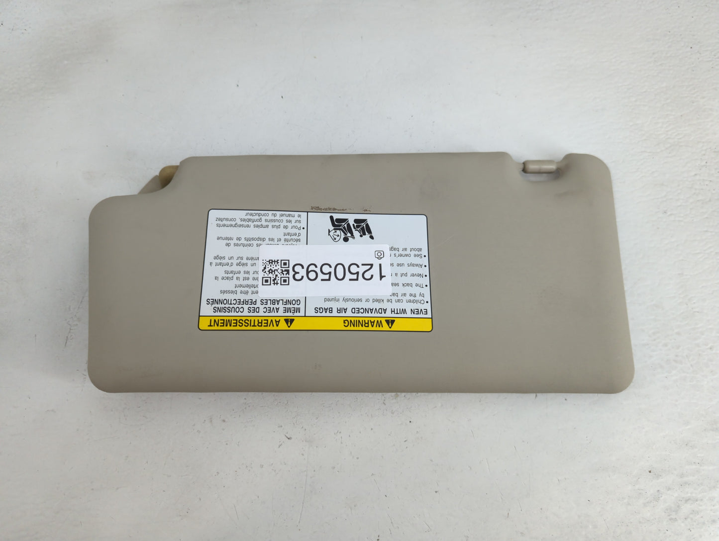2008-2015 Nissan Rogue Sun Visor Shade Replacement Passenger Right Mirror Fits Fits 2008 2009 2010 2011 2012 2013 2014 2015 