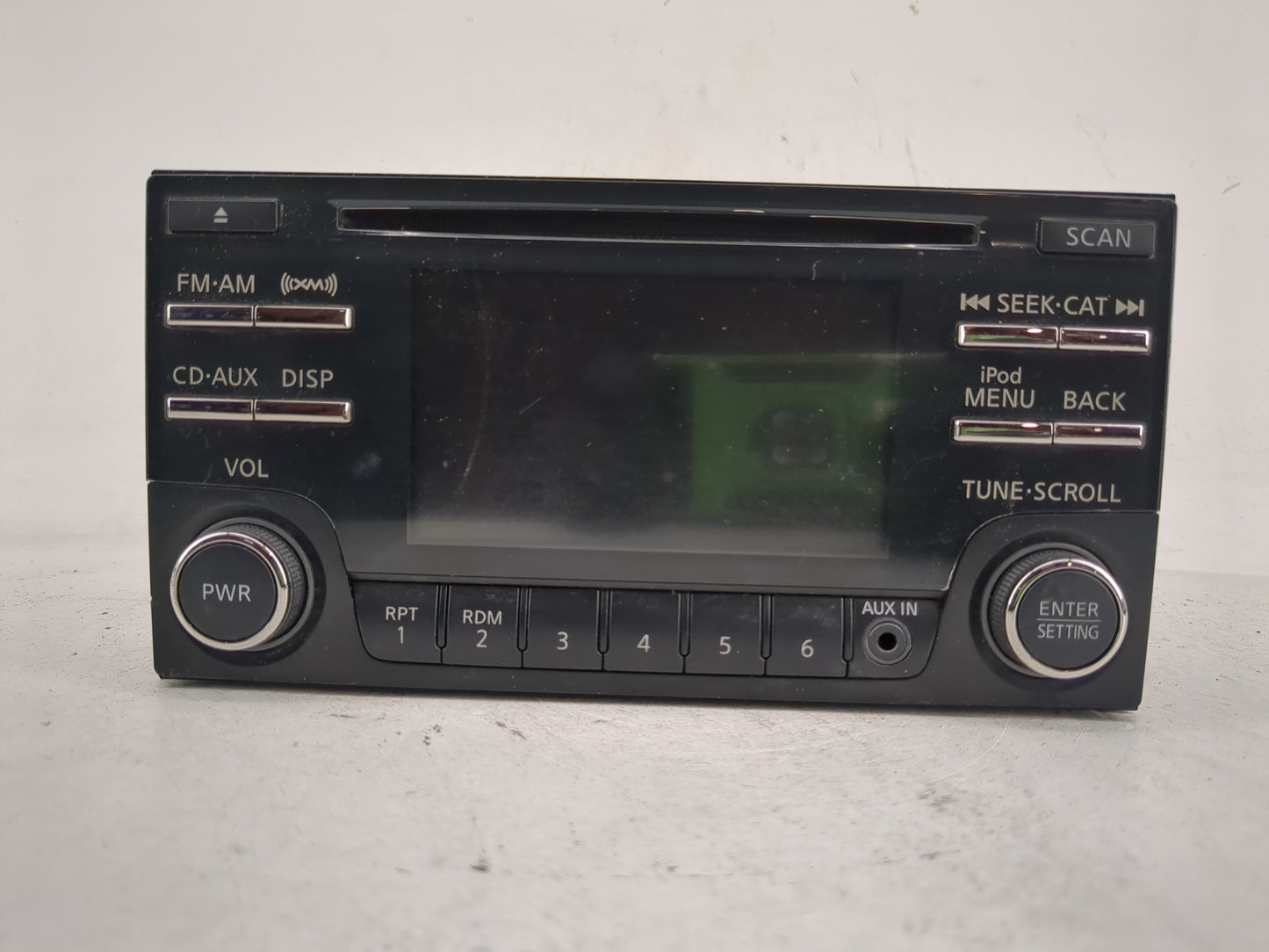 2012-2015 Nissan Rogue Radio AM FM Cd Player Receiver Replacement P/N:28185 1VX2A Fits Fits 2012 2013 2014 2015 OEM Used Aut