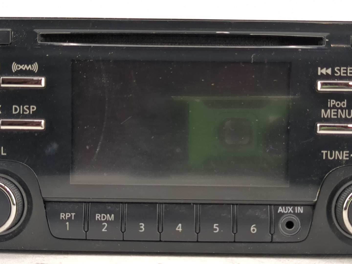 2012-2015 Nissan Rogue Radio AM FM Cd Player Receiver Replacement P/N:28185 1VX2A Fits Fits 2012 2013 2014 2015 OEM Used Aut