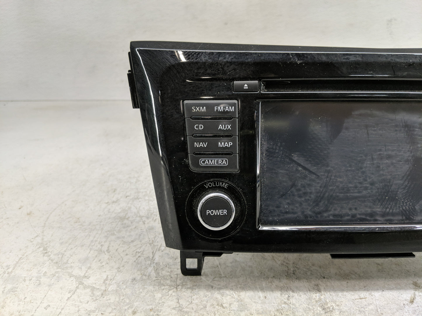 2014 Nissan Rogue Radio AM FM Cd Player Receiver Replacement P/N:7 612 051 241 Fits OEM Used Auto Parts - Oemusedautoparts1.