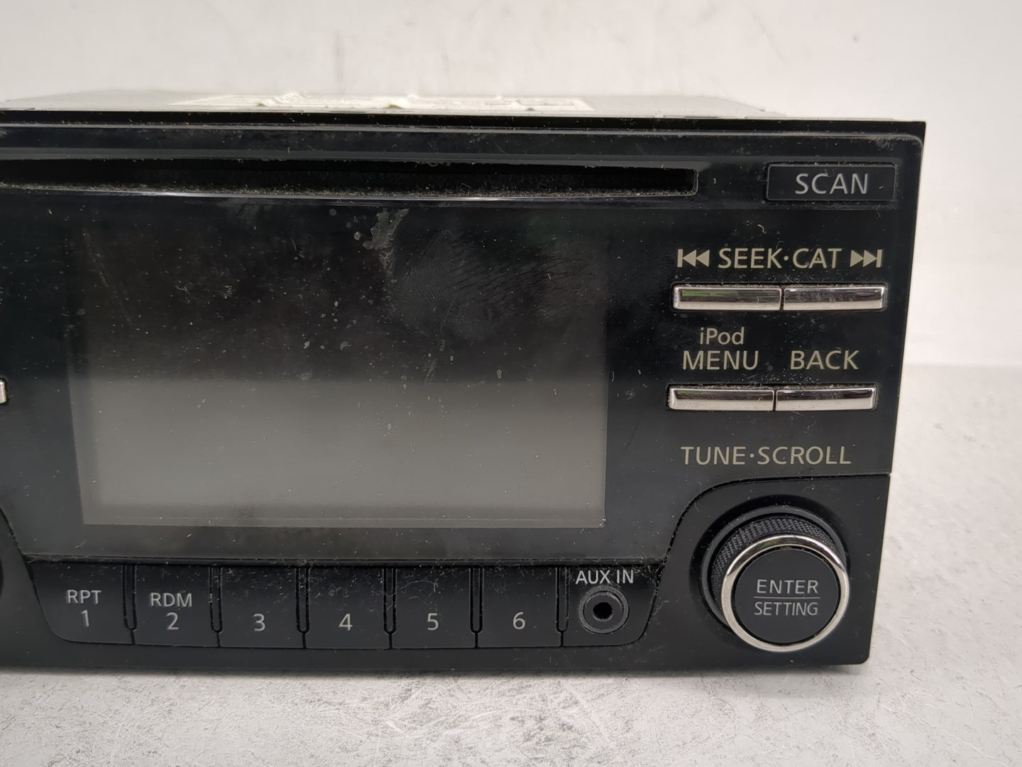 2012-2015 Nissan Rogue Radio AM FM Cd Player Receiver Replacement P/N:28185 1VX2A Fits Fits 2012 2013 2014 2015 OEM Used Aut
