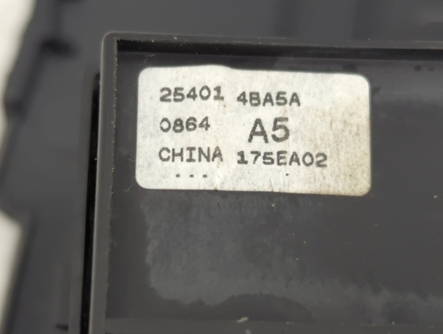 2014-2020 Nissan Rogue Master Power Window Switch Replacement Driver Side Left P/N:25401 4BA5A Fits OEM Used Auto Parts - Oe