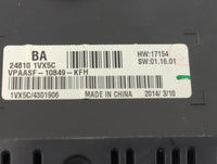 2012-2015 Nissan Rogue Instrument Cluster Speedometer Gauges P/N:24810 1VX5C Fits Fits 2012 2013 2014 2015 OEM Used Auto Par