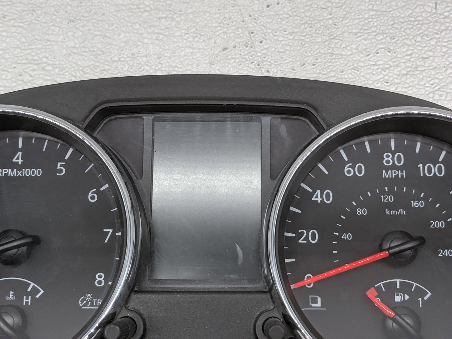 2012-2015 Nissan Rogue Instrument Cluster Speedometer Gauges P/N:24810 1VX5C Fits Fits 2012 2013 2014 2015 OEM Used Auto Par