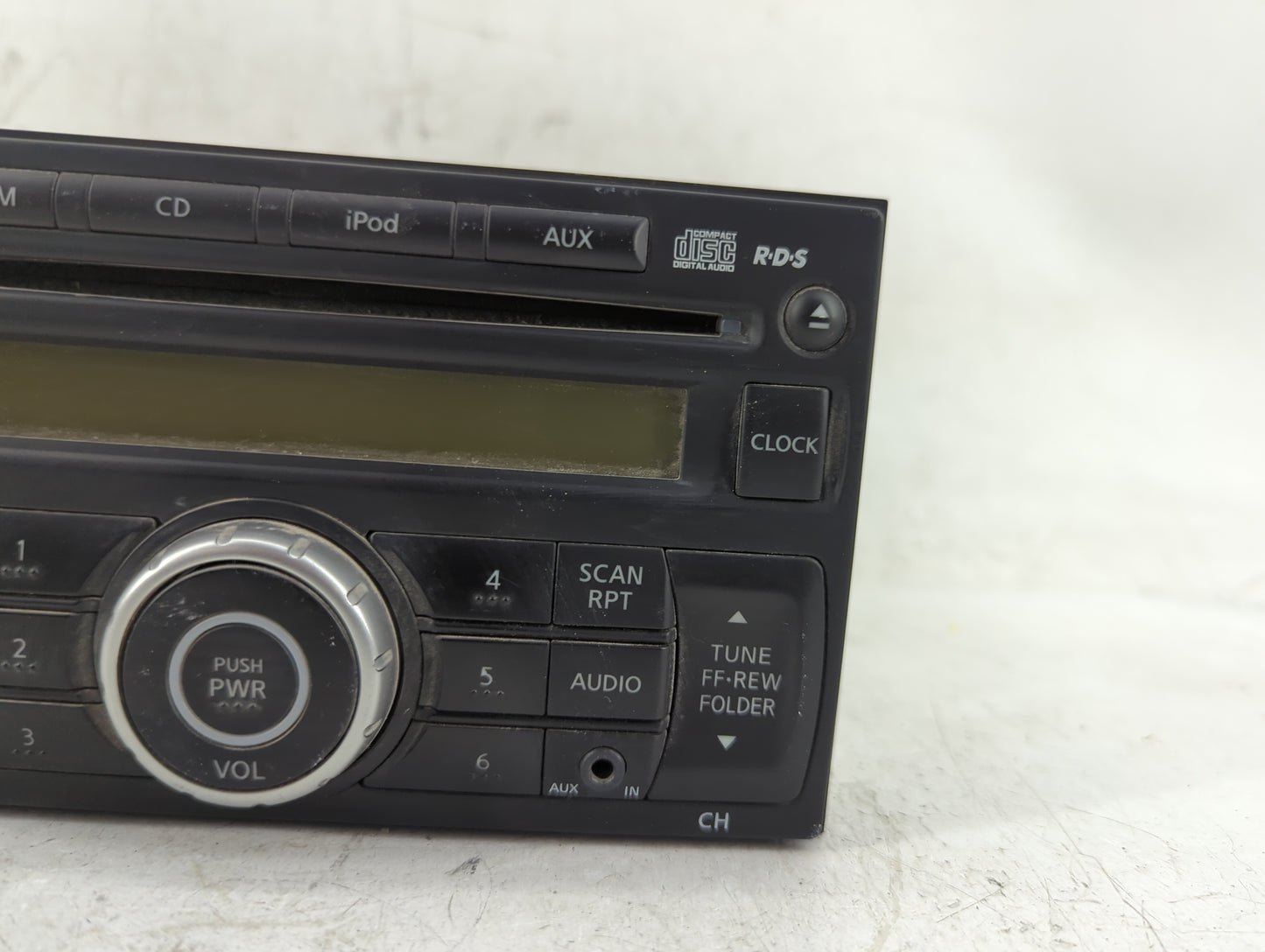 2014 Nissan Rogue Radio AM FM Cd Player Receiver Replacement P/N:28185 1VK1A Fits OEM Used Auto Parts - Oemusedautoparts1.co