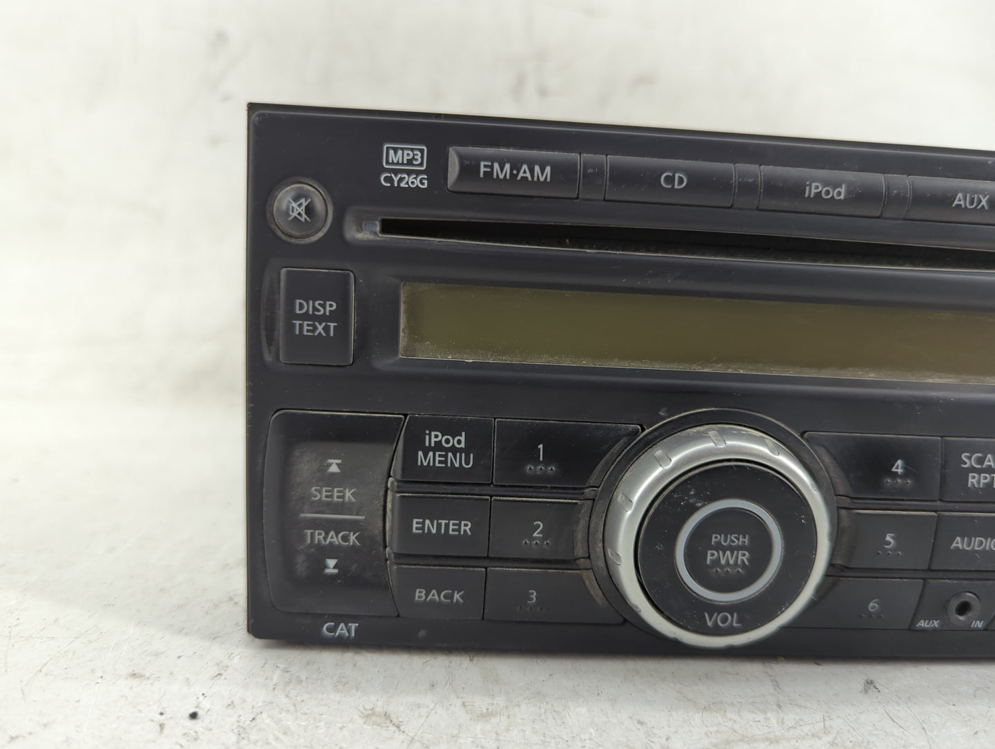 2014 Nissan Rogue Radio AM FM Cd Player Receiver Replacement P/N:28185 1VK1A Fits OEM Used Auto Parts - Oemusedautoparts1.co