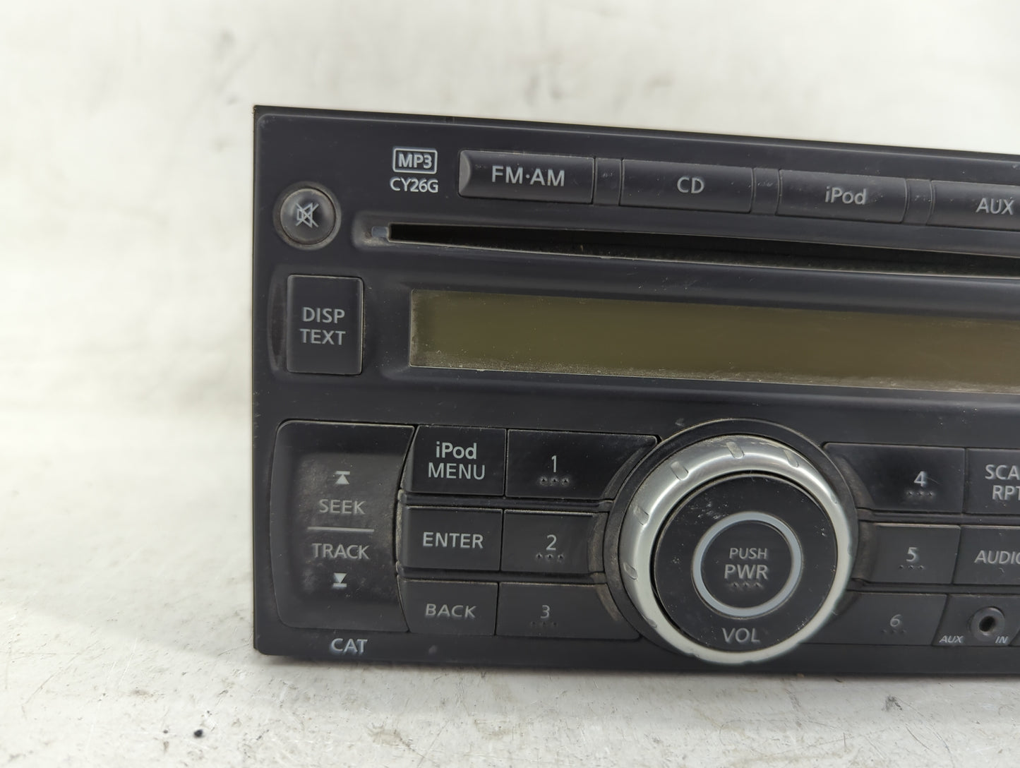 2014 Nissan Rogue Radio AM FM Cd Player Receiver Replacement P/N:28185 1VK1A Fits OEM Used Auto Parts - Oemusedautoparts1.co