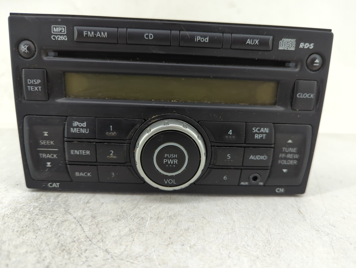 2011-2015 Nissan Rogue Radio AM FM Cd Player Receiver Replacement P/N:28185 1VK1A Fits Fits 2011 2012 2013 2014 2015 OEM Use