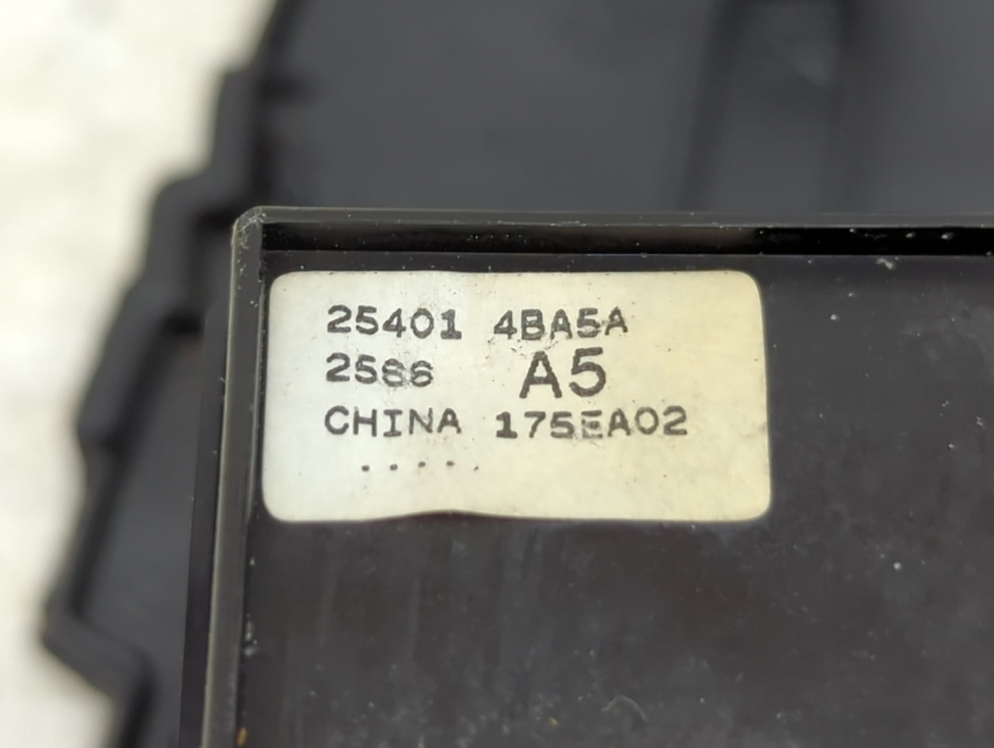 2014-2020 Nissan Rogue Master Power Window Switch Replacement Driver Side Left P/N:25401 4BA5A Fits OEM Used Auto Parts - Oe