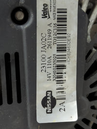 2011-2015 Nissan Rogue Alternator Replacement Generator Charging Assembly Engine OEM P/N:23100 JA02C Fits OEM Used Auto Part