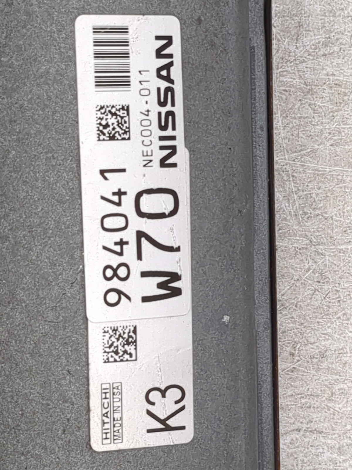 2014-2017 Nissan Rogue PCM Engine Control Computer ECU ECM PCU OEM P/N:984041 NEC004-011 Fits Fits 2014 2015 2016 2017 OEM U
