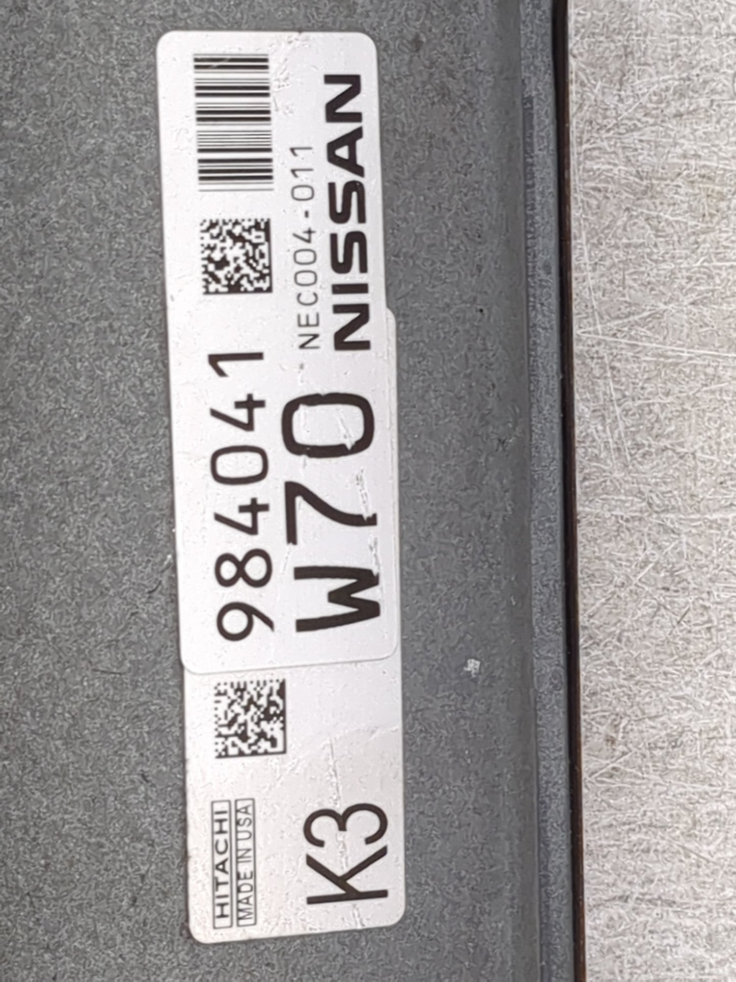 2014-2017 Nissan Rogue PCM Engine Control Computer ECU ECM PCU OEM P/N:984041 NEC004-011 Fits Fits 2014 2015 2016 2017 OEM U