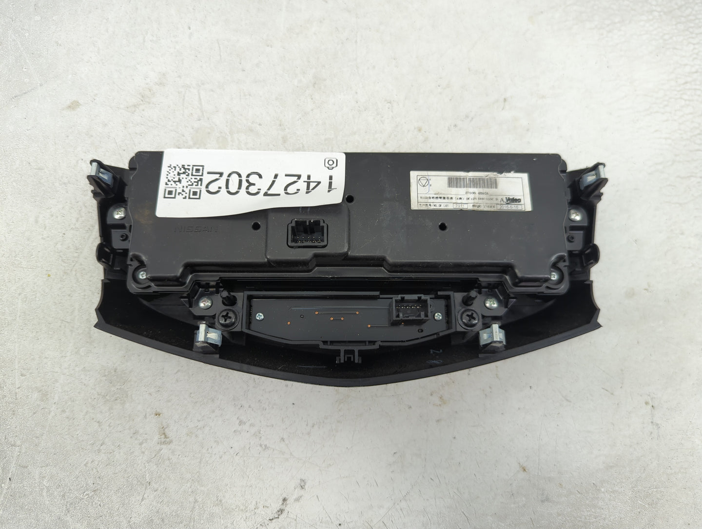 2014-2016 Nissan Rogue Climate Control Module Temperature AC/Heater Replacement P/N:27500 4BA0A Fits Fits 2014 2015 2016 OEM