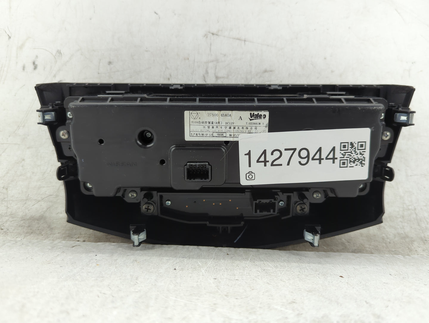 2014-2016 Nissan Rogue Climate Control Module Temperature AC/Heater Replacement P/N:27500 4BA0A Fits Fits 2014 2015 2016 OEM