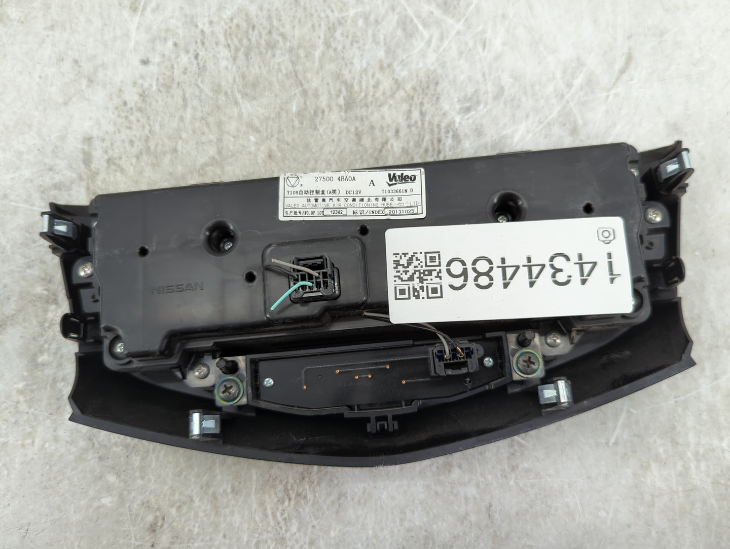 2014-2016 Nissan Rogue Climate Control Module Temperature AC/Heater Replacement P/N:27500 4BA0A T1033661N Fits Fits 2014 201