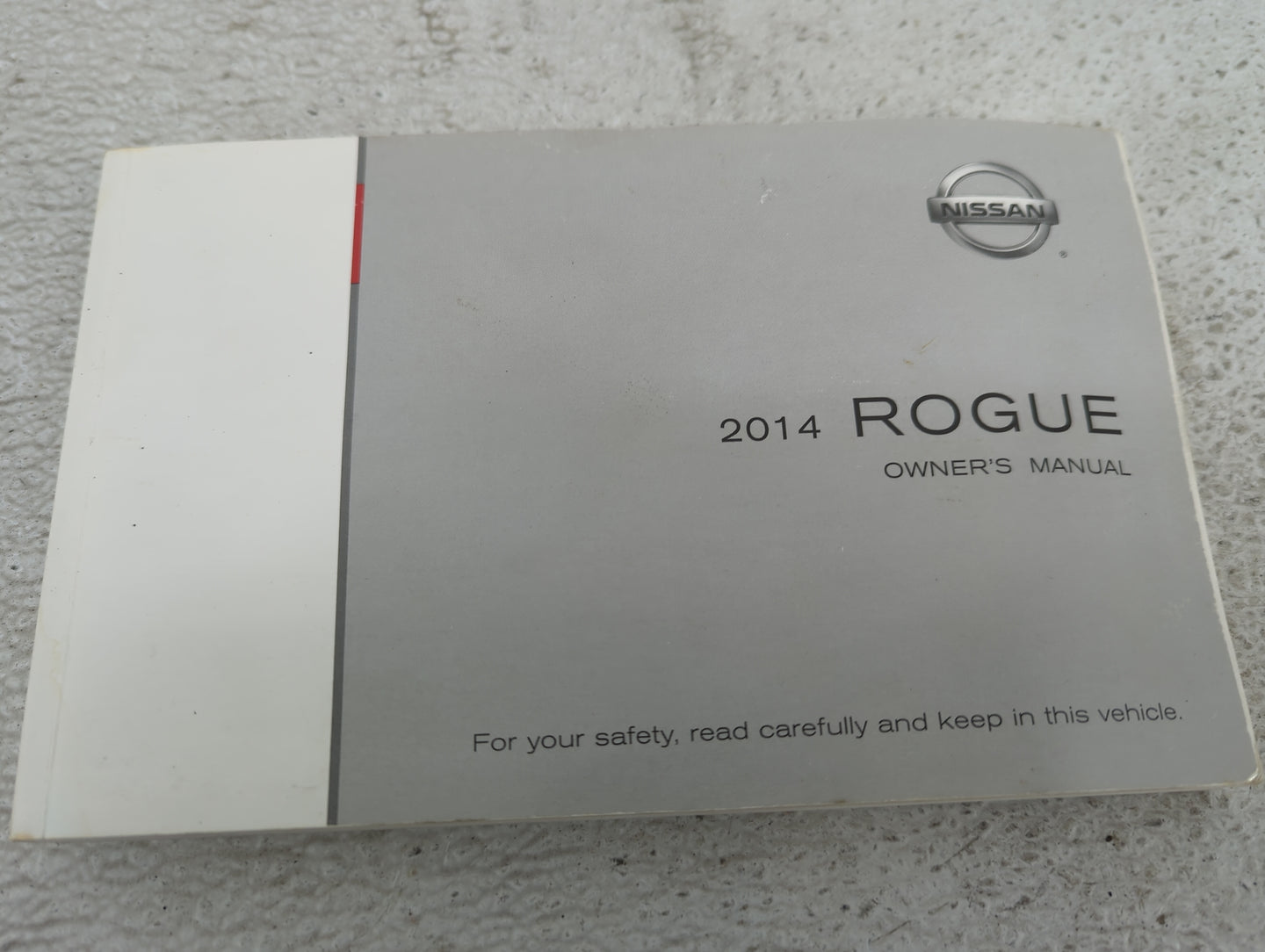 2014 Nissan Rogue Owners Manual Book Guide P/N:T00UM-JM03D OEM Used Auto Parts - Oemusedautoparts1.com