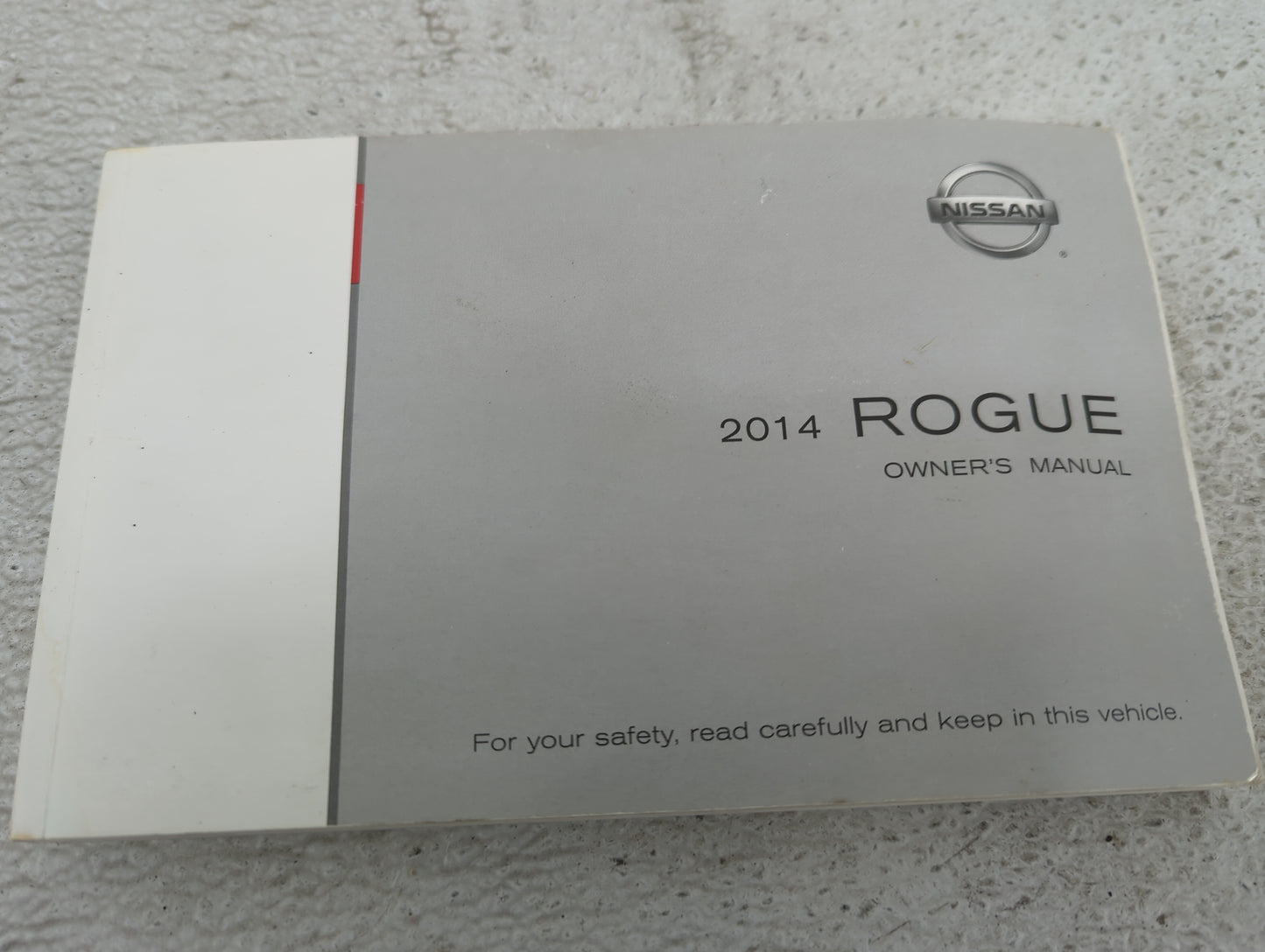 2014 Nissan Rogue Owners Manual Book Guide P/N:T00UM-JM03D OEM Used Auto Parts - Oemusedautoparts1.com
