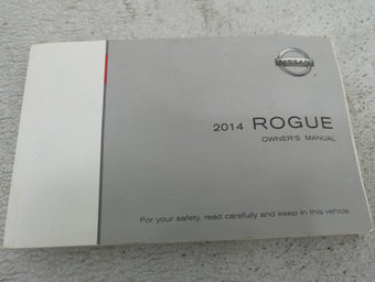compare product 2014 Nissan Rogue Owners Manual Book Guide P/N:T00UM-JM03D OEM Used Auto Parts