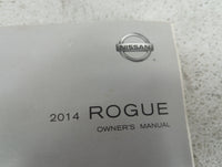 2014 Nissan Rogue Owners Manual Book Guide P/N:T00UM-JM03D OEM Used Auto Parts - Oemusedautoparts1.com