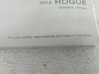 2014 Nissan Rogue Owners Manual Book Guide P/N:T00UM-JM03D OEM Used Auto Parts - Oemusedautoparts1.com