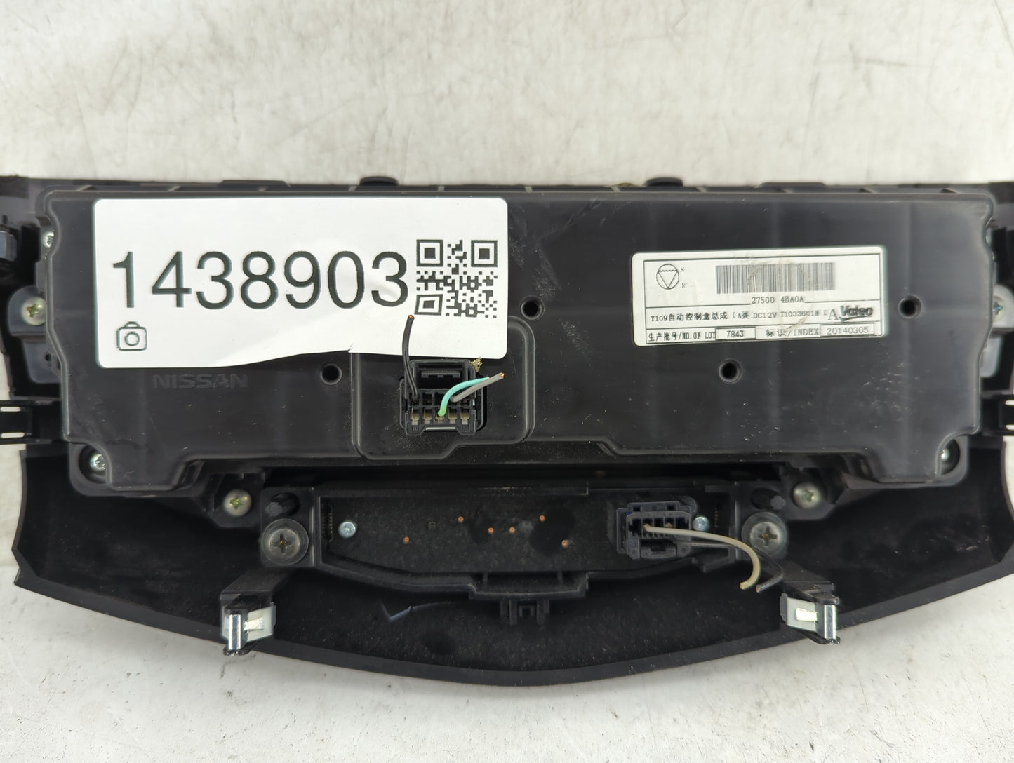 2014-2016 Nissan Rogue Climate Control Module Temperature AC/Heater Replacement P/N:27500 4BA0A Fits Fits 2014 2015 2016 OEM