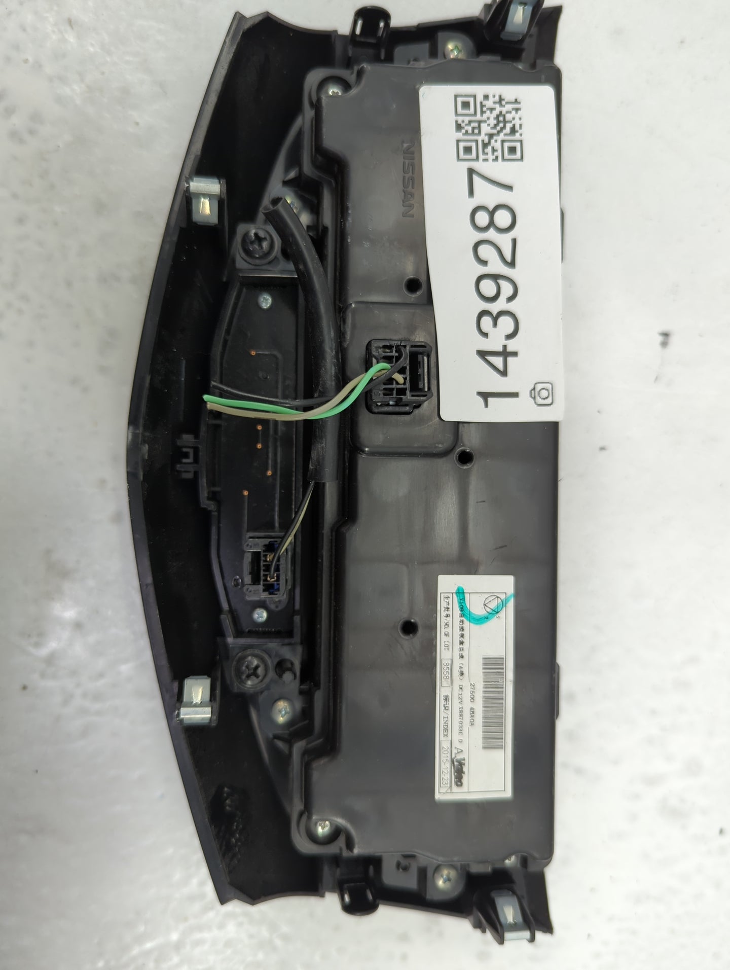 2014-2016 Nissan Rogue Climate Control Module Temperature AC/Heater Replacement P/N:27500 4BA0A Fits Fits 2014 2015 2016 OEM