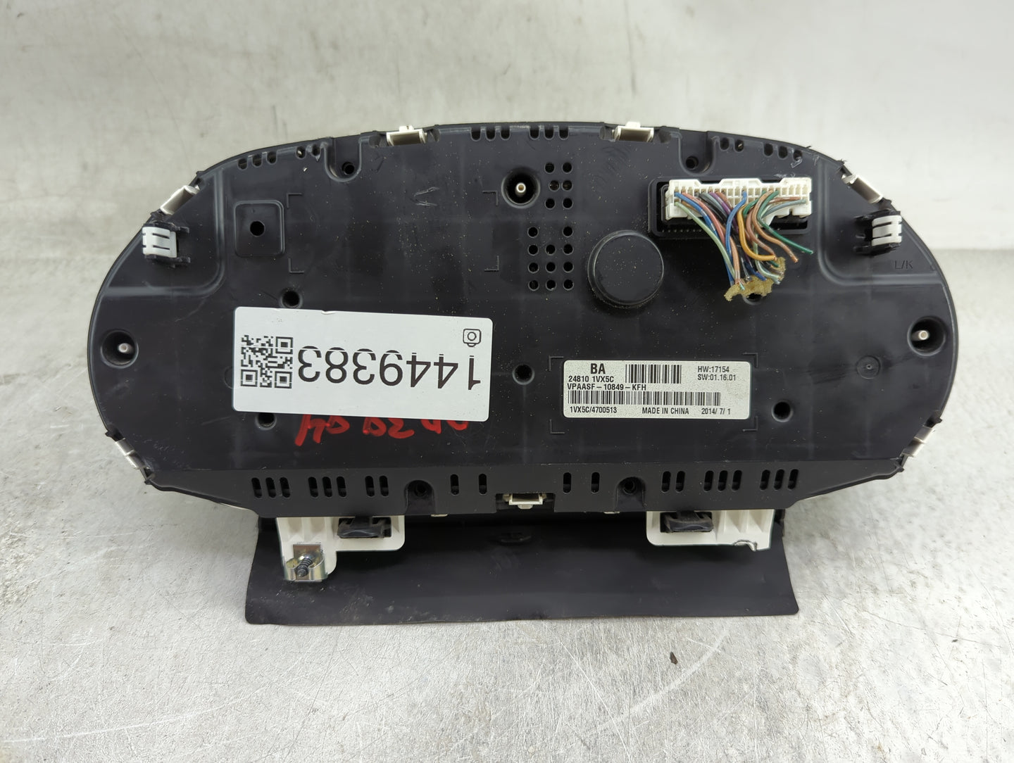 2012-2015 Nissan Rogue Instrument Cluster Speedometer Gauges P/N:24810 1VX5C Miles: Fits Fits 2012 2013 2014 2015 OEM Used A