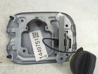 2014 Nissan Rogue Fuel Tank Door Lid Gas Tank Silver - Oemusedautoparts1.com