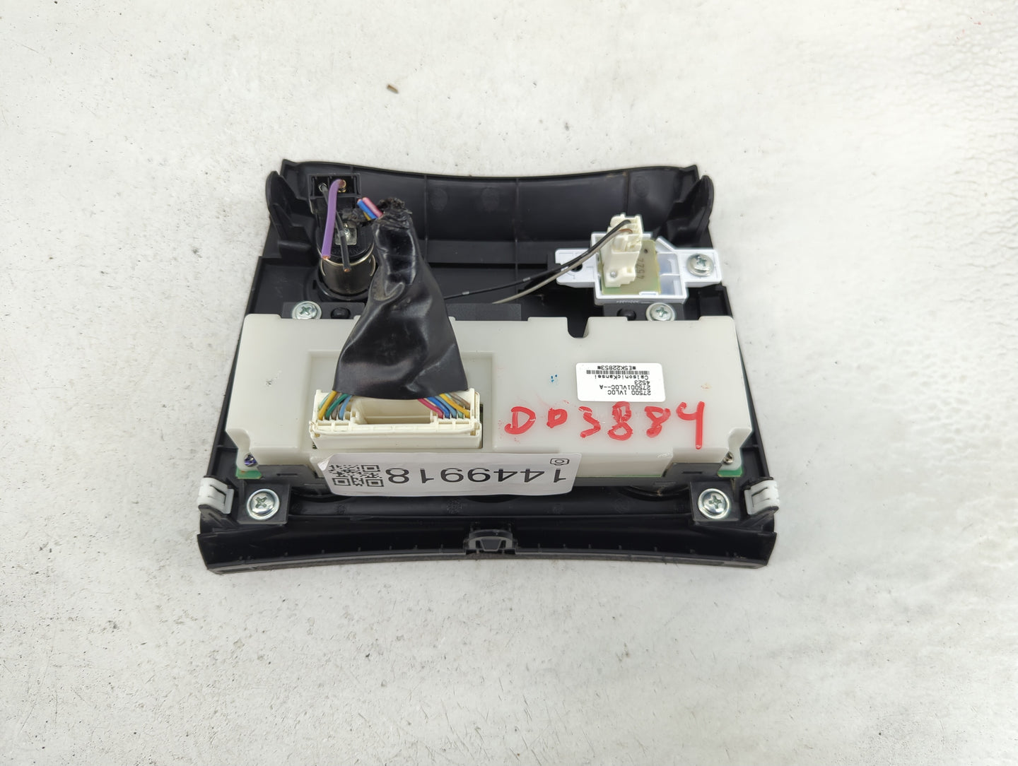 2011-2015 Nissan Rogue Climate Control Module Temperature AC/Heater Replacement P/N:27500 1VL0C Fits Fits 2011 2012 2013 201