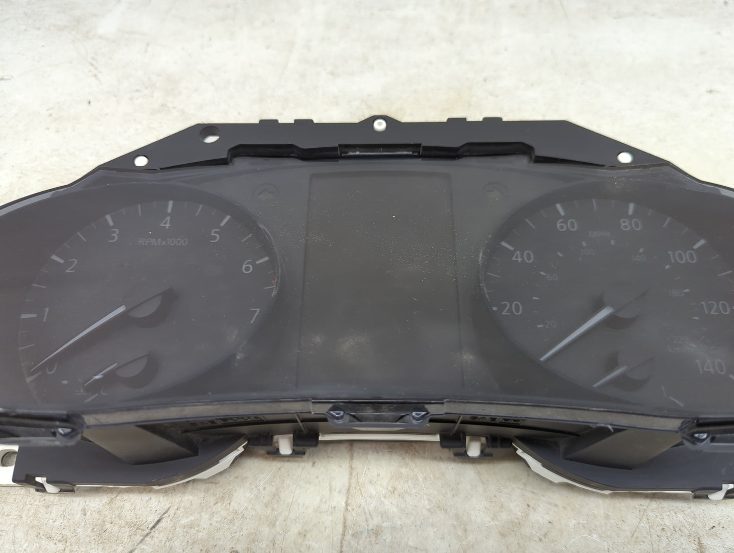2014 Nissan Rogue Instrument Cluster Speedometer Gauges P/N:248104BA0C CKMX-AGS Miles: Fits OEM Used Auto Parts - Oemusedaut