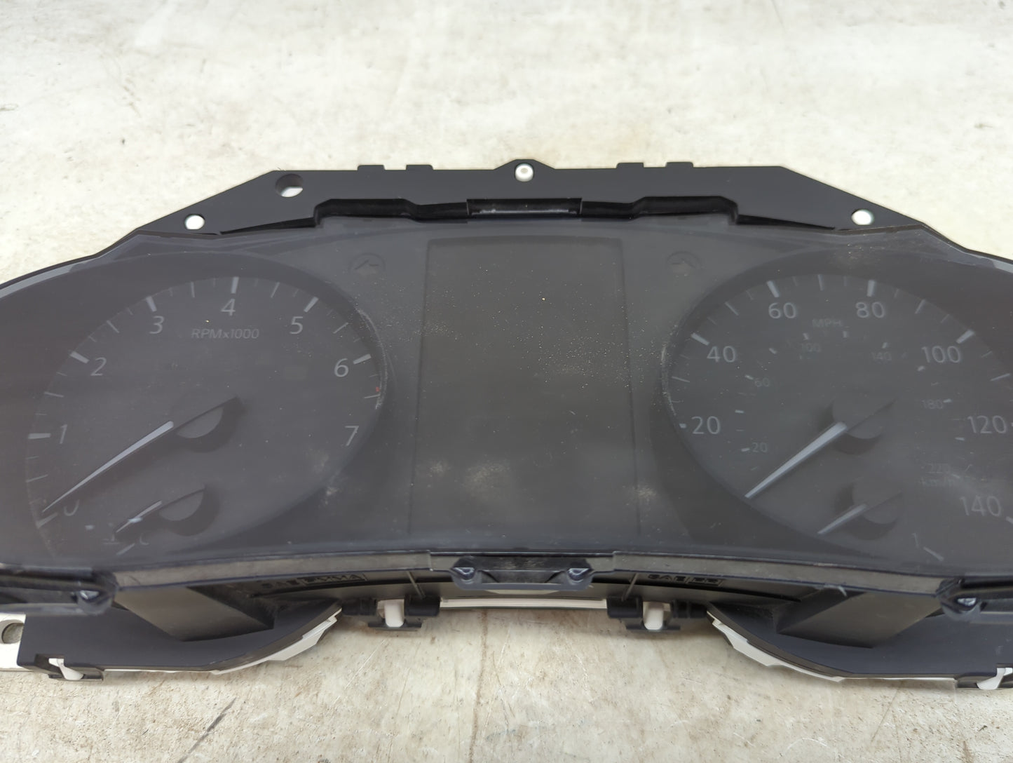 2014 Nissan Rogue Instrument Cluster Speedometer Gauges P/N:248104BA0C CKMX-AGS Miles: Fits OEM Used Auto Parts - Oemusedaut